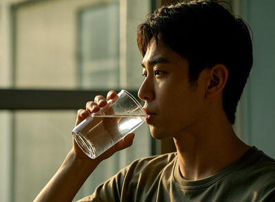 溫開水：每15分鐘飲用100-200毫升，稀釋酒精濃度，促進排尿