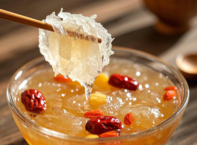 燕窩搭配黃芪(補氣)增強滋補效果